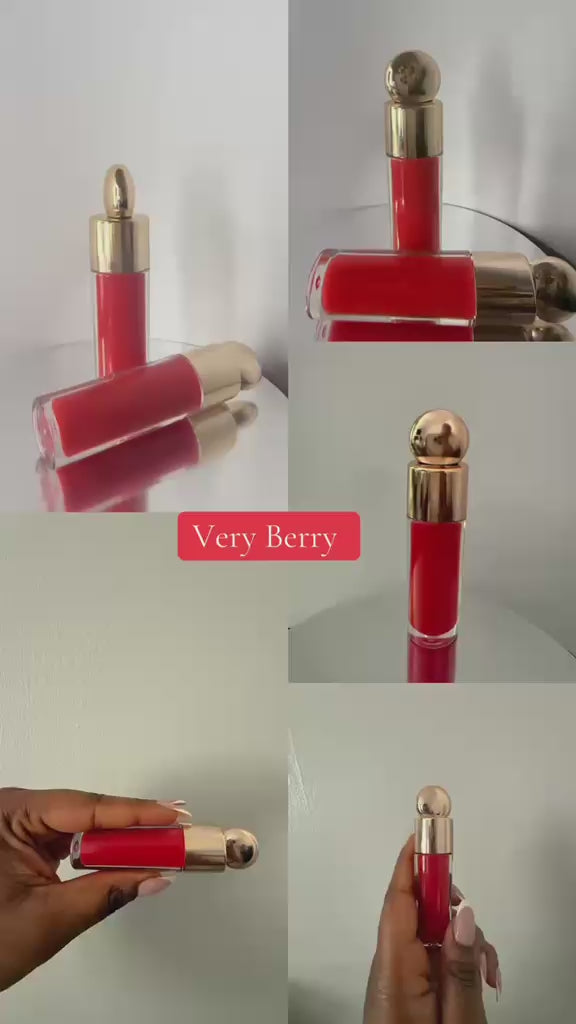 Very Berry lip gloss product display video