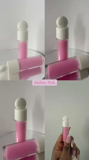 Mallow Pink lip gloss product display video